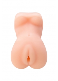 Телесный мастурбатор в виде женской фигурки - Toyfa Basic - в Балаково купить с доставкой