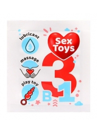 Гель-лубрикант на водной основе Sex Toys - 4 гр. - Биоритм - купить с доставкой в Балаково