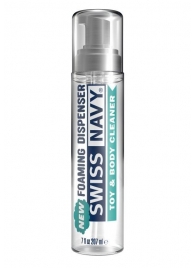 Очищающая пенка для игрушек и тела Swiss Navy Toy   Body Cleaner Foamer - 207 мл. - Swiss navy - купить с доставкой в Балаково
