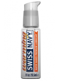 Разогревающий лубрикант на водной основе Swiss Navy Warming Lube - 29,5 мл. - Swiss navy - купить с доставкой в Балаково
