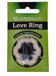 Фигурное эрекционное кольцо из киберкожи - Sitabella - в Балаково купить с доставкой