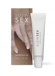 Гель для мастурбации с ароматом кокоса Slow Sex Finger Play Gel - 30 мл. - Bijoux Indiscrets - купить с доставкой в Балаково