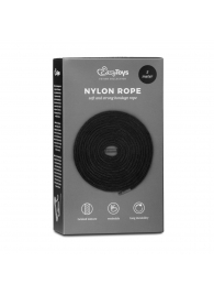 Черная веревка для бондажа Easytoys Bondage Rope - 5 м. - Easy toys - купить с доставкой в Балаково