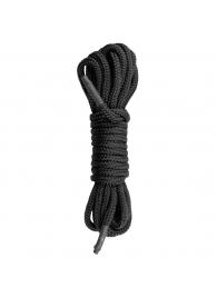 Черная веревка для бондажа Easytoys Bondage Rope - 5 м. - Easy toys - купить с доставкой в Балаково