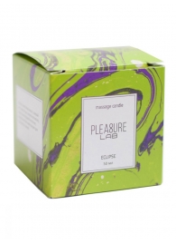 Массажная свеча Eclipse с ароматом сосны - 50 мл. - Pleasure Lab - купить с доставкой в Балаково