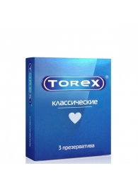 Гладкие презервативы Torex  Классические  - 3 шт. - Torex - купить с доставкой в Балаково