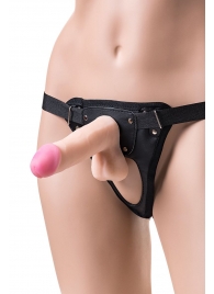 Телесный страпон на трусиках Realstick Hunter - 14,5 см. - ToyFa - купить с доставкой в Балаково