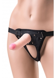 Телесный страпон на трусиках Realstick Jax - 17,9 см. - ToyFa - купить с доставкой в Балаково