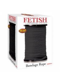 Черная веревка для связывания Bondage Rope - 60,9 м. - Pipedream - купить с доставкой в Балаково