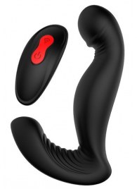 Черный вибромассажер простаты SWIRLING P-PLEASER - Dream Toys - в Балаково купить с доставкой