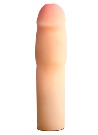 Телесная насадка-удлинитель на пенис PERFORMANCE 1.5INCH COCK XTENDER - 16 см. - Blush Novelties - в Балаково купить с доставкой