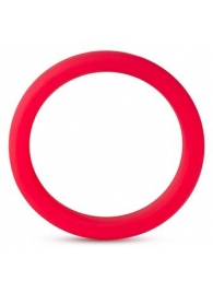 Красное эрекционное кольцо Silicone Go Pro Cock Ring - Blush Novelties - в Балаково купить с доставкой