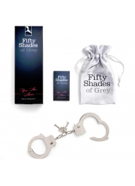 Металлические наручники Metal Handcuffs - Fifty Shades of Grey - купить с доставкой в Балаково