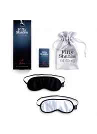 Набор из двух масок на глаза Soft Blindfold Twin Pack - Fifty Shades of Grey - купить с доставкой в Балаково