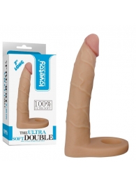 Телесная насадка-фаллоимитатор для двойного проникновения - 17 см. - Lovetoy - купить с доставкой в Балаково