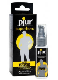 Сыворотка-пролонгатор pjur SUPERHERO Delay Serum - 20 мл. - Pjur - купить с доставкой в Балаково