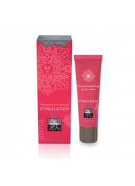 Возбуждающий интимный гель для двоих STIMULATION GEL Pomegranate   Nutmeg - 30 мл. - Shiatsu - купить с доставкой в Балаково