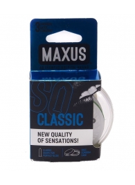 Классические презервативы в пластиковом кейсе MAXUS Classic - 3 шт. - Maxus - купить с доставкой в Балаково