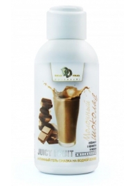Интимный гель-смазка JUICY FRUIT с ароматом молочного шоколада - 100 мл. - БиоМед - купить с доставкой в Балаково