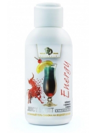 Интимный гель-смазка JUICY FRUIT с ароматом энергетика - 100 мл. - БиоМед - купить с доставкой в Балаково