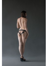 Черные трусики Better с анальной насадкой - 8 см. - Lola Games - купить с доставкой в Балаково