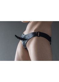 Черные трусики Better с анальной насадкой - 8 см. - Lola Games - купить с доставкой в Балаково