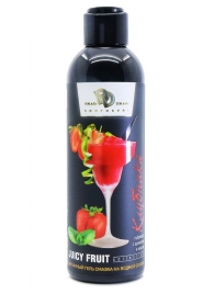 Интимный гель-смазка JUICY FRUIT с ароматом клубники - 200 мл. - БиоМед - купить с доставкой в Балаково