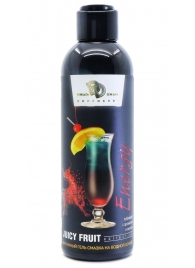 Интимный гель-смазка JUICY FRUIT с ароматом энергетика - 200 мл. - БиоМед - купить с доставкой в Балаково