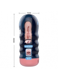 Мастурбатор-ротик Vacuum Cup Masturbator - Baile - в Балаково купить с доставкой