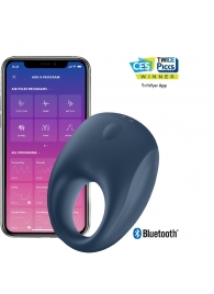 Эрекционное кольцо Satisfyer Strong One с возможностью управления через приложение - Satisfyer - в Балаково купить с доставкой