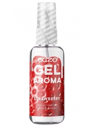 Интимный лубрикант EGZO AROMA с ароматом клубники - 50 мл. - EGZO - купить с доставкой в Балаково