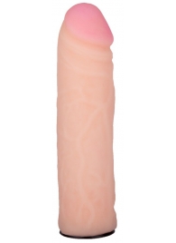 Пояс-трусики с насадкой Glamour Silver - 15,5 см. - LOVETOY (А-Полимер) - купить с доставкой в Балаково