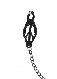 Зажимы на соски Darkside с цепочкой - Lola Games - купить с доставкой в Балаково