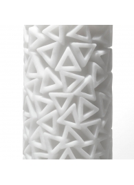 Белый 3D мастурбатор PILE - Tenga - в Балаково купить с доставкой