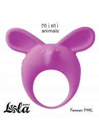 Фиолетовое эрекционное кольцо Fennec Phil - Lola Games - в Балаково купить с доставкой