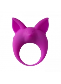 Фиолетовое эрекционное кольцо Kitten Kyle - Lola Games - в Балаково купить с доставкой