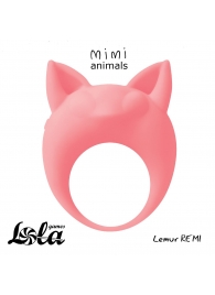 Оранжевое эрекционное кольцо Lemur Remi - Lola Games - в Балаково купить с доставкой