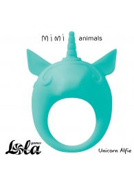 Зеленое эрекционное кольцо Unicorn Alfie - Lola Games - в Балаково купить с доставкой