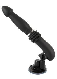 Черная секс-машина с поступательными движениями Fucking Machine - Orion - купить с доставкой в Балаково