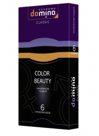 Разноцветные презервативы DOMINO Colour Beauty - 6 шт. - Domino - купить с доставкой в Балаково