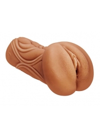 Кофейный мастурбатор-вагина Dumpling - Lola Games - в Балаково купить с доставкой
