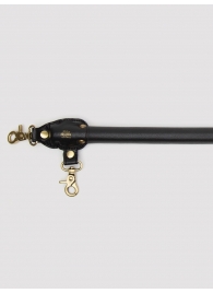 Черная распорка для ног Bound to You Faux Leather Spreader Bar - 50,8 см. - Fifty Shades of Grey - купить с доставкой в Балаково