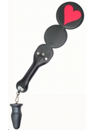 Шлёпалка  Черви  с анальным плагом - LOVETOY (А-Полимер) - купить с доставкой в Балаково