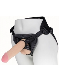 Пояс харнесс BEST UNI strap с 2 насадками - 18 и 22 см. - LOVETOY (А-Полимер) - купить с доставкой в Балаково