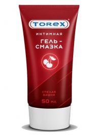 Смазка на водной основе TOREX  Спелая вишня  - 50 мл. - Torex - купить с доставкой в Балаково