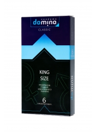 Презервативы увеличенного размера DOMINO Classic King size - 6 шт. - Domino - купить с доставкой в Балаково