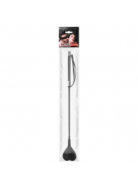 Черный стек с наконечником-сердечком - 54 см. - Notabu - купить с доставкой в Балаково