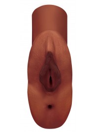 Коричневый мастурбатор Perfect Pussy Double Stroker - Pipedream - в Балаково купить с доставкой