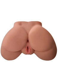 Кофейный мастурбатор-полуторс Perfect Ass Masturbator - Pipedream - в Балаково купить с доставкой