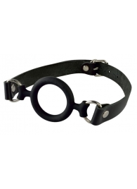 Черный кляп-рамка на регулируемых ремешках - Sitabella - купить с доставкой в Балаково